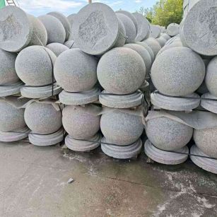 丽江圆球石球挡车球