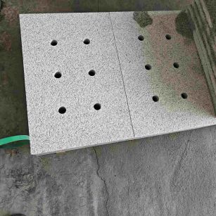 丽江芝麻白水沟盖板 排水渠