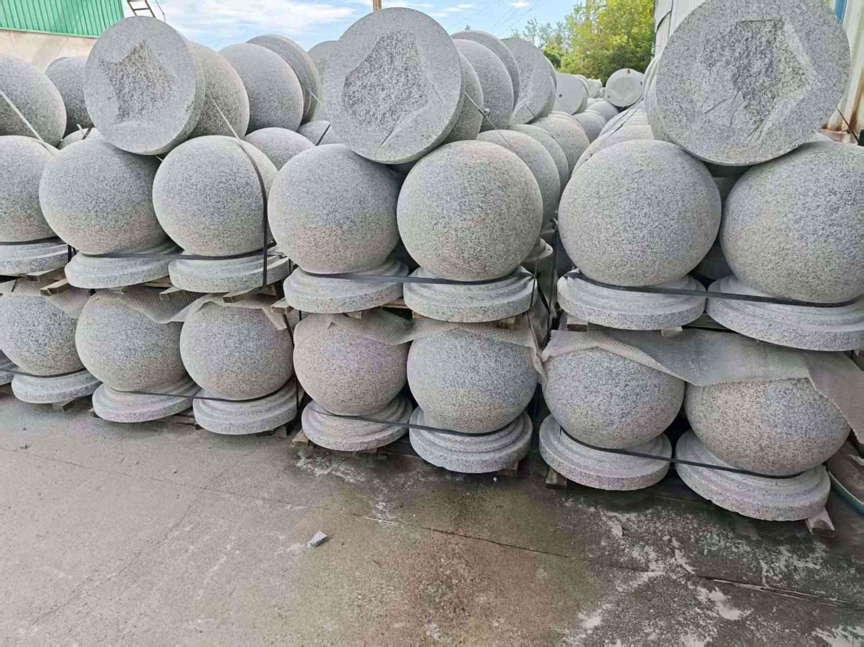 丽江圆球石球挡车球